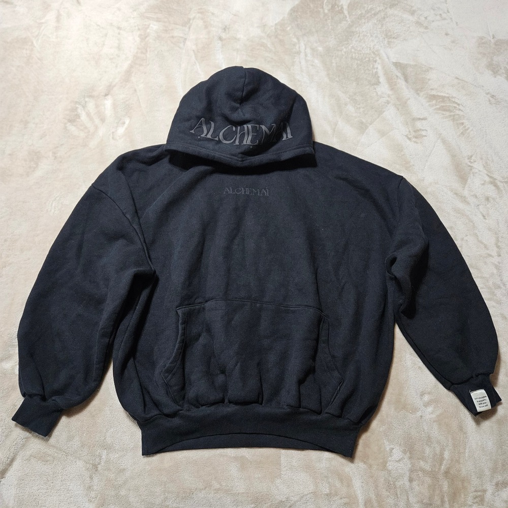 Alchemai Your Fear Of Looking Stupid Is Holding You Back Hoodie Black One Size - Picture 3 of 6
